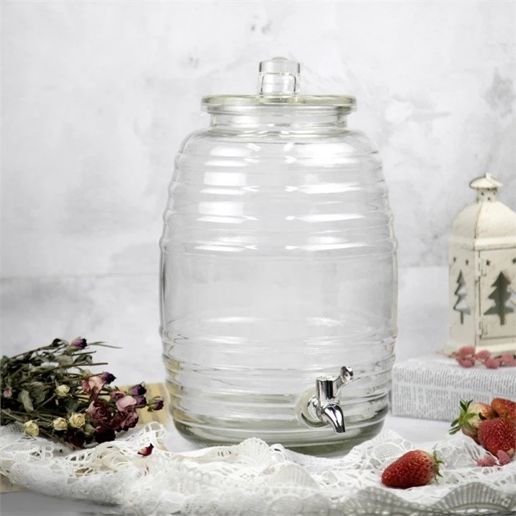 glass beverage dispenser with spigot2