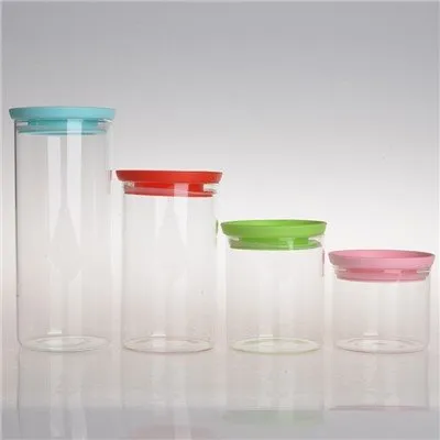 এয়ার টাইট গ্লাস স্টোরেজ পাত্রে