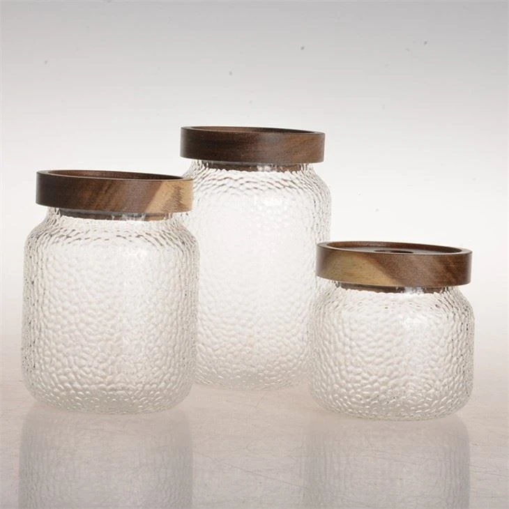 Heat Resistant Glass Storage Jar