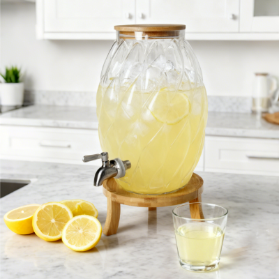 বড়-ক্ষমতা ওভাল গ্লাস ডিসপেনসার