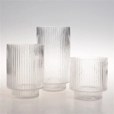 ভিনটেজ গ্লাসওয়্যার সেট ড্রিংকিং গ্লাস উইথ গ্লাস স্ট্রস আইসড কফি কাপ হুইস্কির জন্য